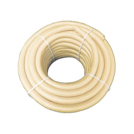 KABLE KONTROL Kable Kontrol® Convoluted Split Wire Loom Tubing - 1/2" Inside Diameter - 100' Length - Beige WL904-SP100-ORANGE